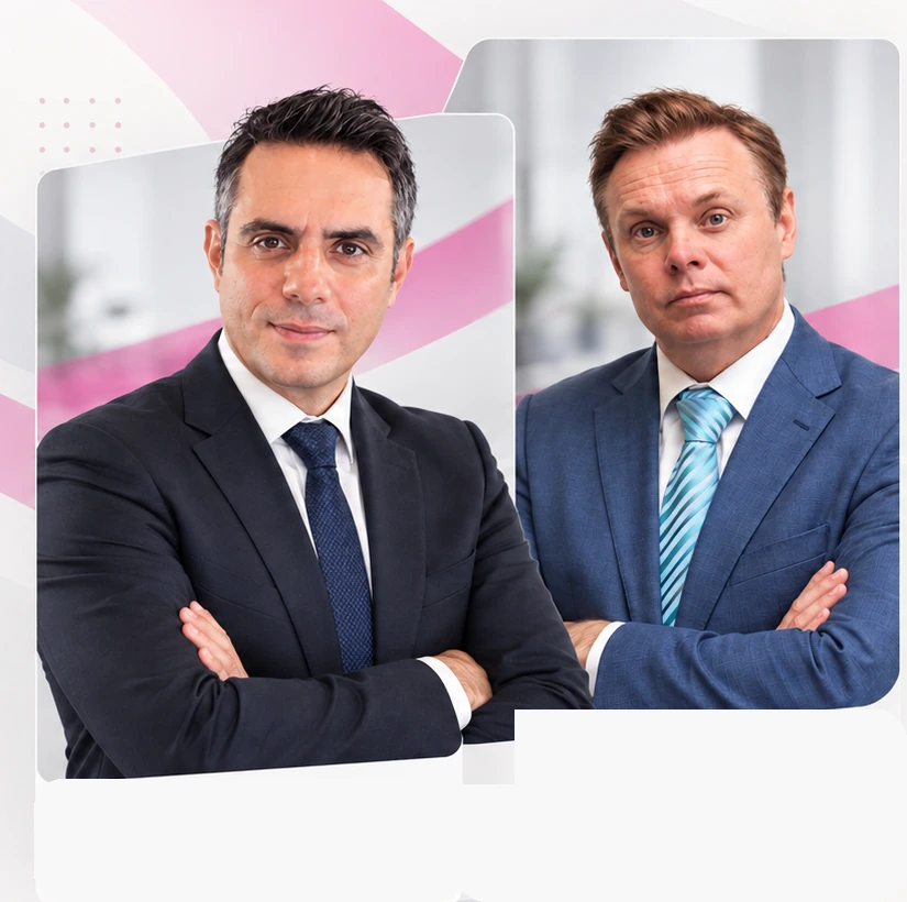 Payam Azadi and Richard Stokes, Co-Founders and Directors of Niche Advice
