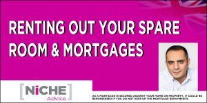 Renting a Room and mortgages