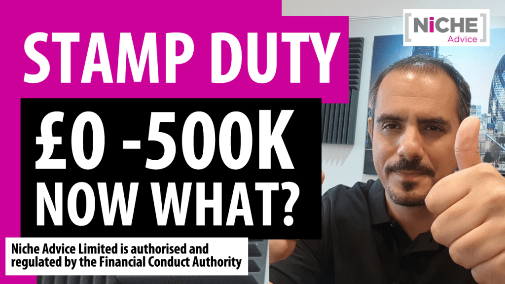 Stamp Duty Holiday £0 to 500k what does this mean for you