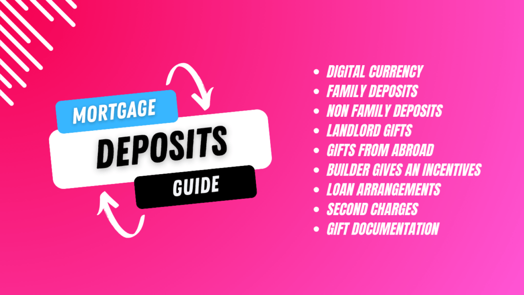 mortgage deposit rules