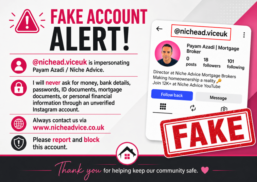 Important Security Notice — Fake Account Warning