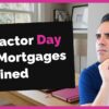 Payam Azadi with a branded graphic for Contractor Day Rate Mortgages Explained