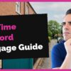 Payam Azadi with a branded graphic for First Time Landlord Mortgage Guide